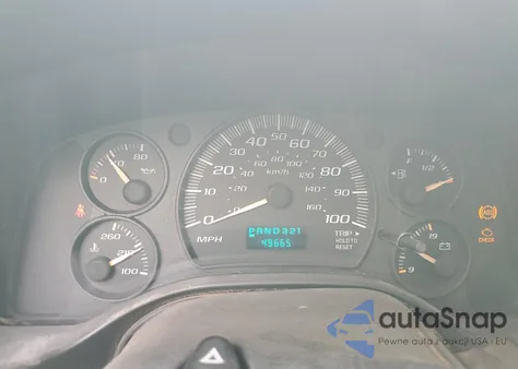 2003 Chevrolet Express G2500 z USA, uszkodzony, nr VIN 1GCFH25T431136907